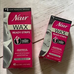 Pink Wax Ready-Strips for Legs & Body